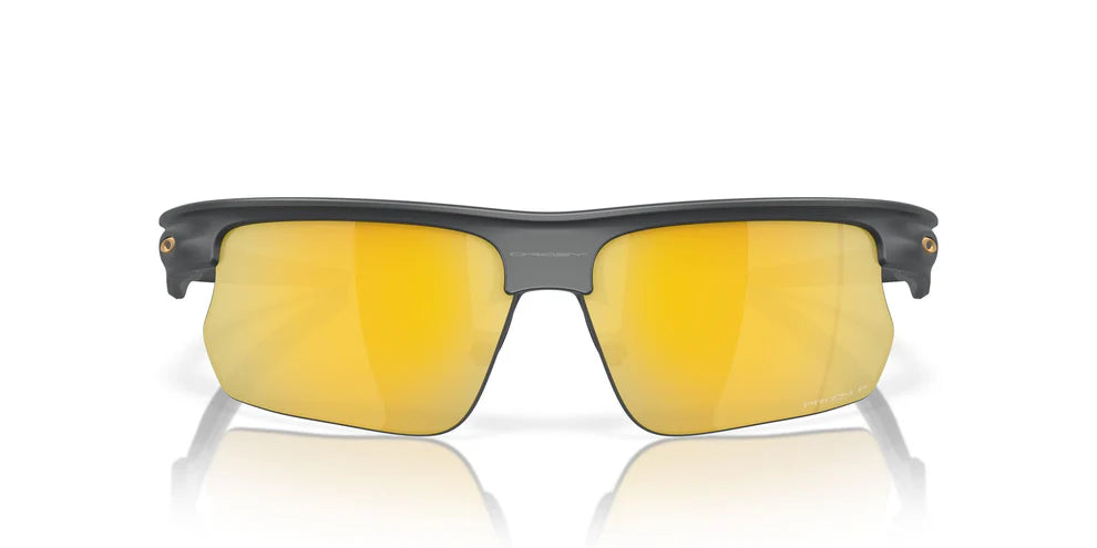 Oakley Sports Sunglasses 9400-12 Bisphaera Matte Carbon Prizm 24K Polarized