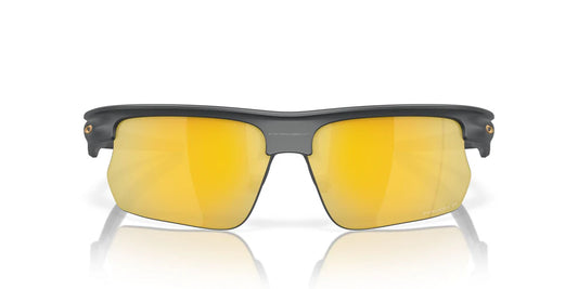 Oakley Sports Sunglasses 9400-12 Bisphaera Matte Carbon Prizm 24K Polarized