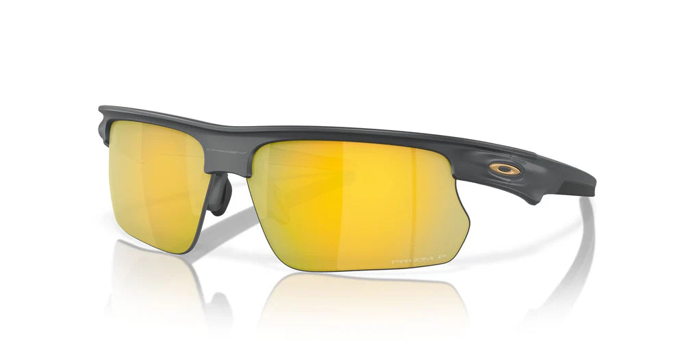 Oakley Sports Sunglasses 9400-12 Bisphaera Matte Carbon Prizm 24K Polarized