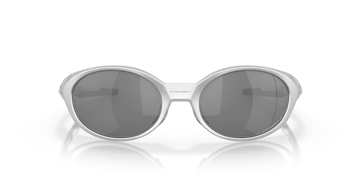 Oakley Sports Sunglasses 9438-05 Eye Jacket Redux Silver Prizm Black Polarized