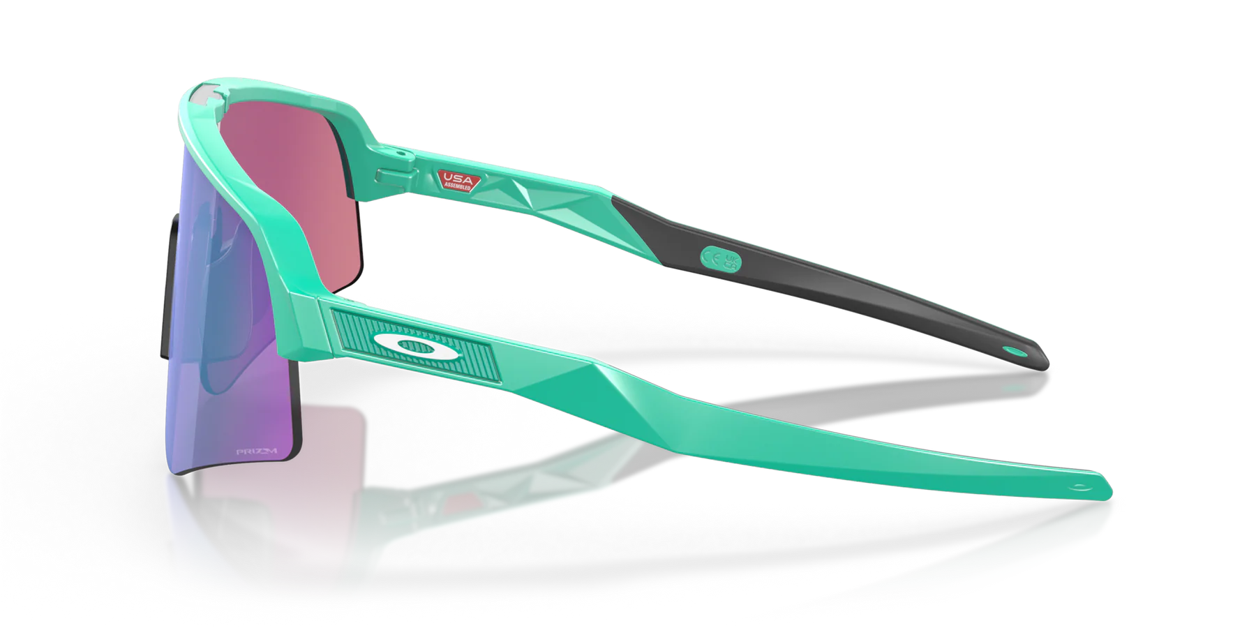 Oakley Sports Sunglasses 9465-11 Sutro Lite Sweep Matte Celeste Prizm Road jade