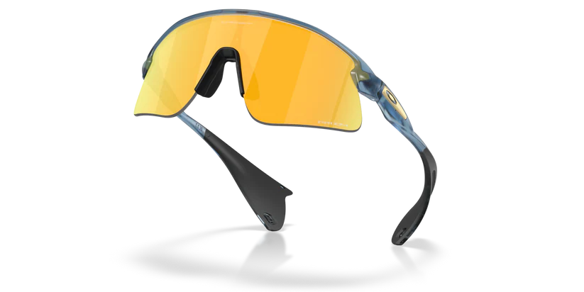 Oakley Sports Sunglasses 9517-05 Stunt Devil Matte Trans Abyss Prizm 24 K