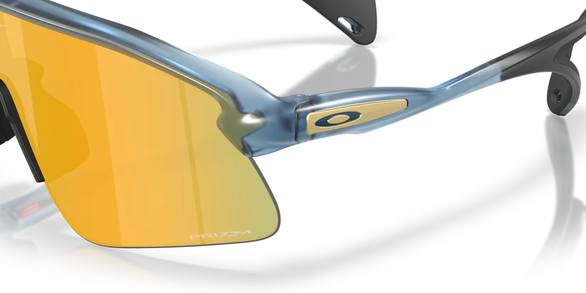 Oakley Sports Sunglasses 9517-05 Stunt Devil Matte Trans Abyss Prizm 24 K