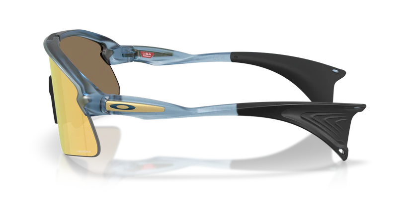 Oakley Sports Sunglasses 9517-05 Stunt Devil Matte Trans Abyss Prizm 24 K
