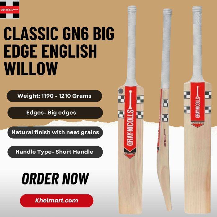 GN Cricket Bat GN6 Classic Big Edge
