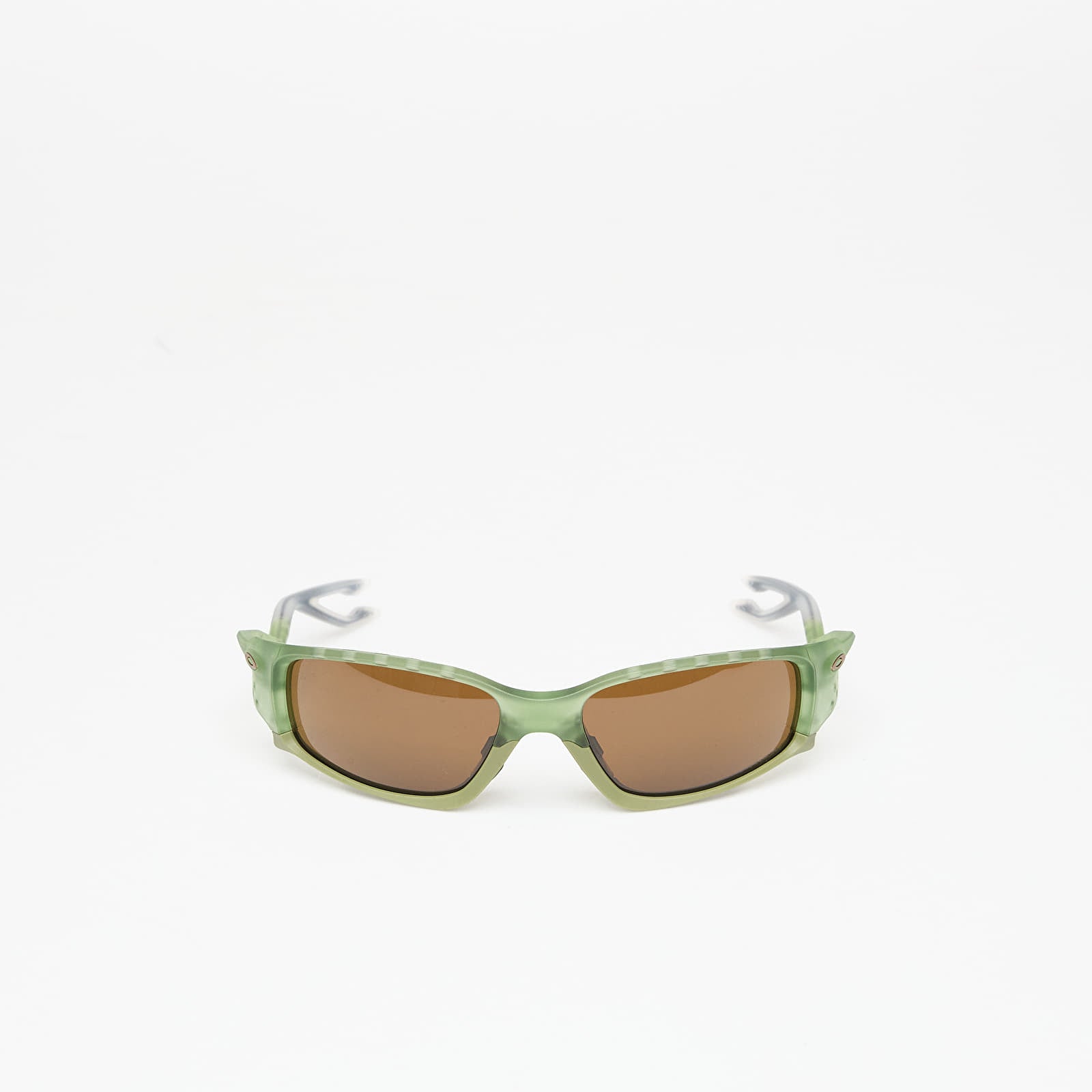 Oakley Sports Sunglasses 9437-03 Plantaris White Trans Fern Prizm Tungsten