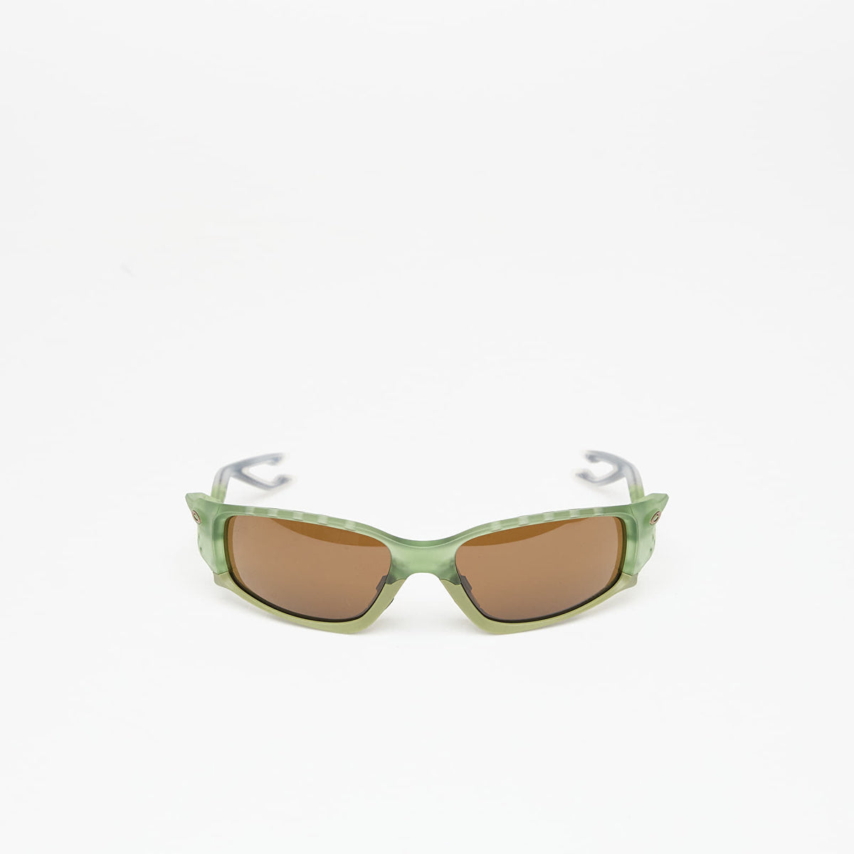 Oakley Sports Sunglasses 9437-03 Plantaris White Trans Fern Prizm Tungsten
