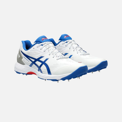 Asics 350 Not Out FF White/Tuna Blue Cricket Shoes