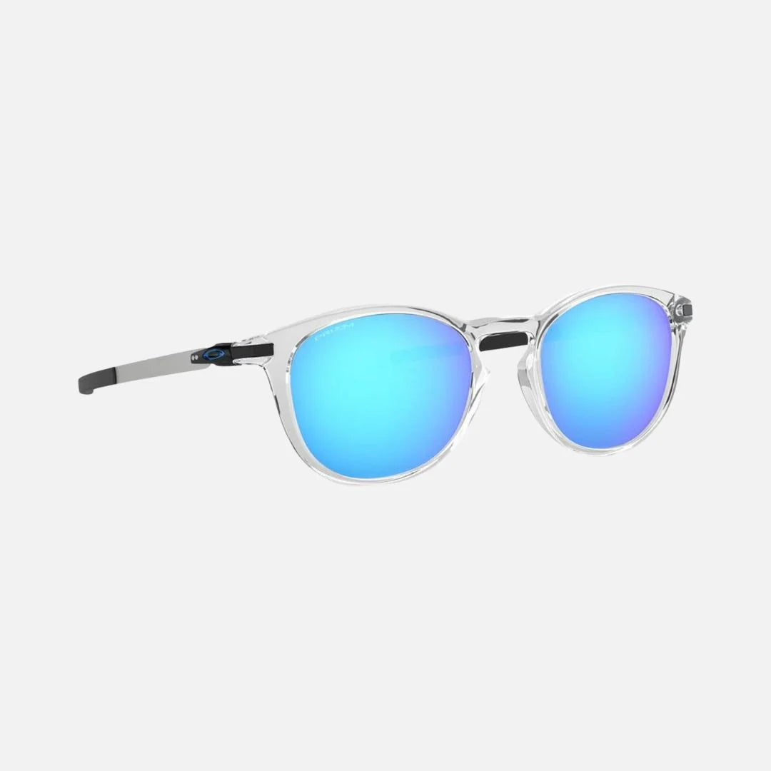 Oakley Sports Sunglasses 9439-04 Pitchman R Polished Clear Prizm Sapphire