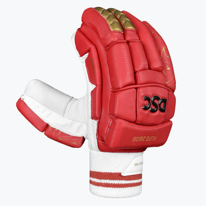 DSC Flite 20/20 Batting Gloves (Red)