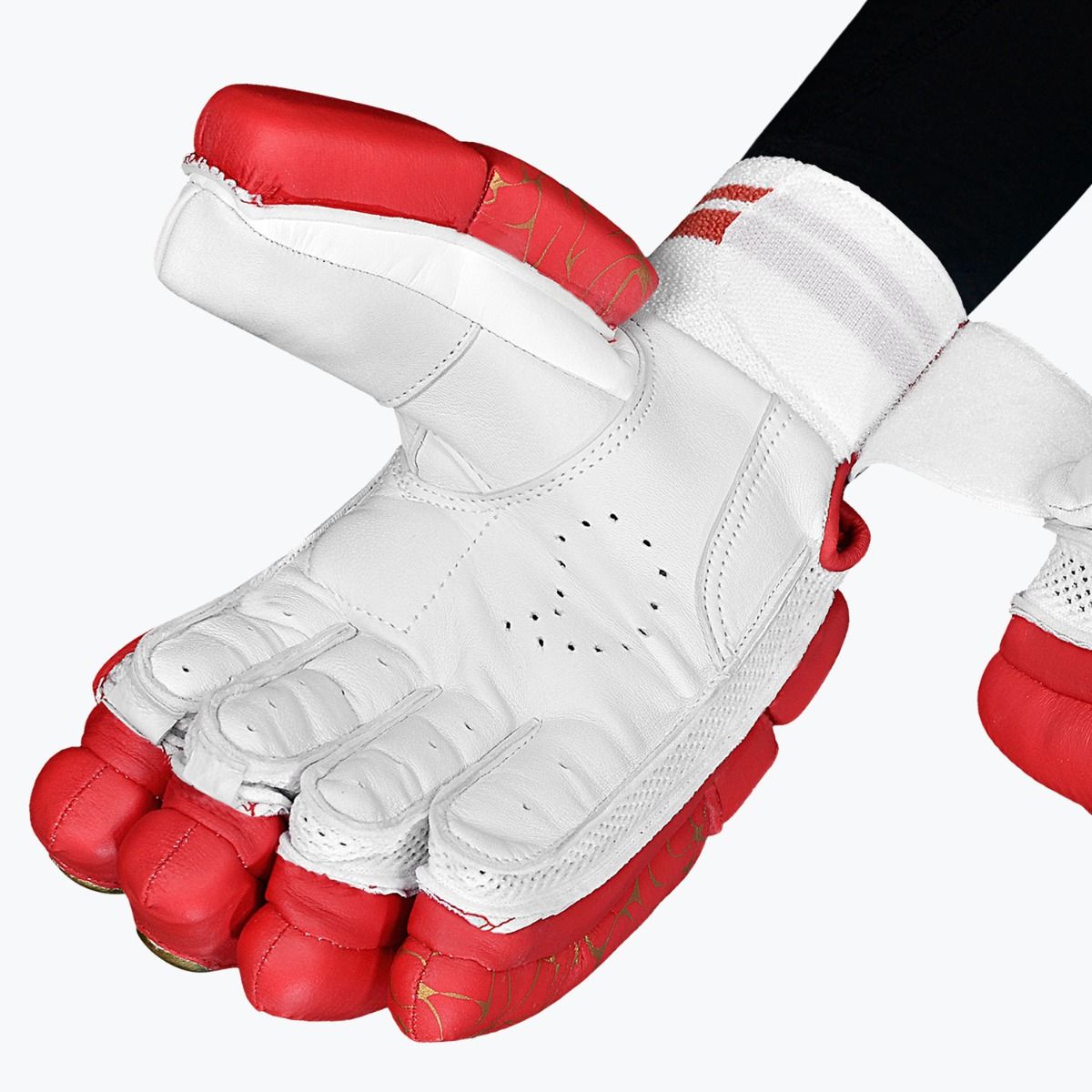 DSC Flite 20/20 Batting Gloves (Red)