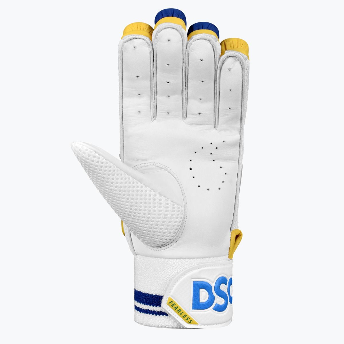 DSC Strike 20/20 Batting Gloves (Yellow)