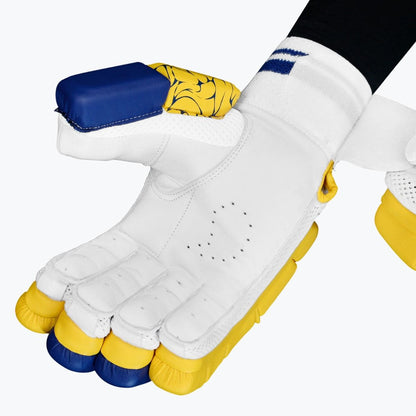 DSC Strike 20/20 Batting Gloves (Yellow)