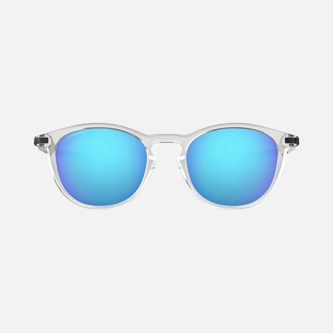 Oakley Sports Sunglasses 9439-04 Pitchman R Polished Clear Prizm Sapphire