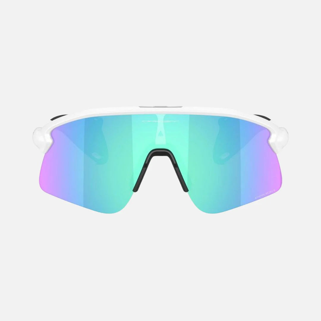 Oakley Sports Sunglasses 9518-04 Stunt Devil S Matte White Prizm Sapphire