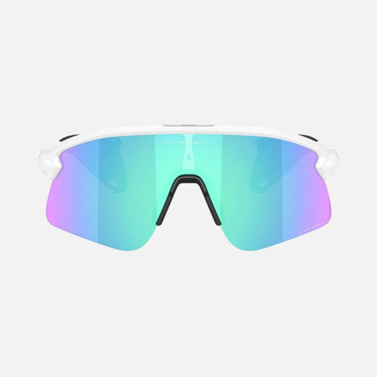 Oakley Sports Sunglasses 9518-04 Stunt Devil S Matte White Prizm Sapphire