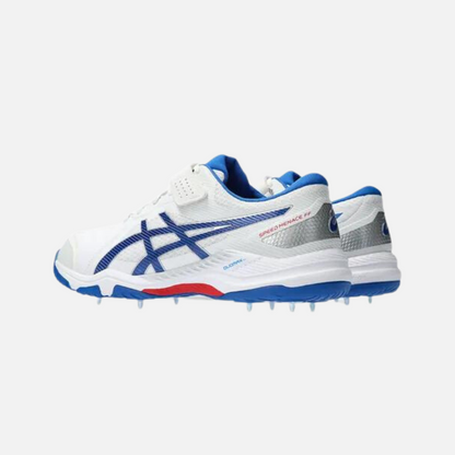 Asics Speed Menace FF White/Tuna Blue Cricket Shoes