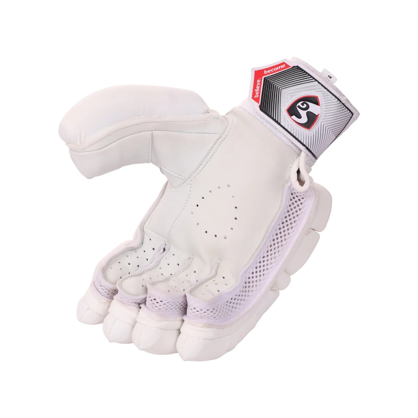 SG Batting Gloves Test White