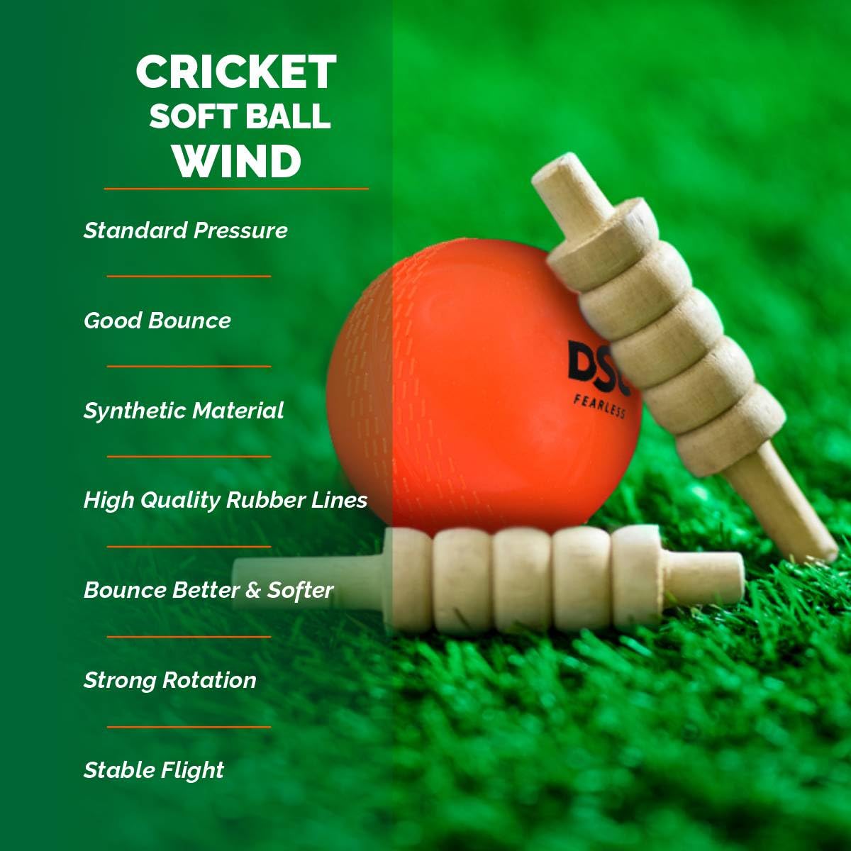 DSC Cricket Ball Air 200