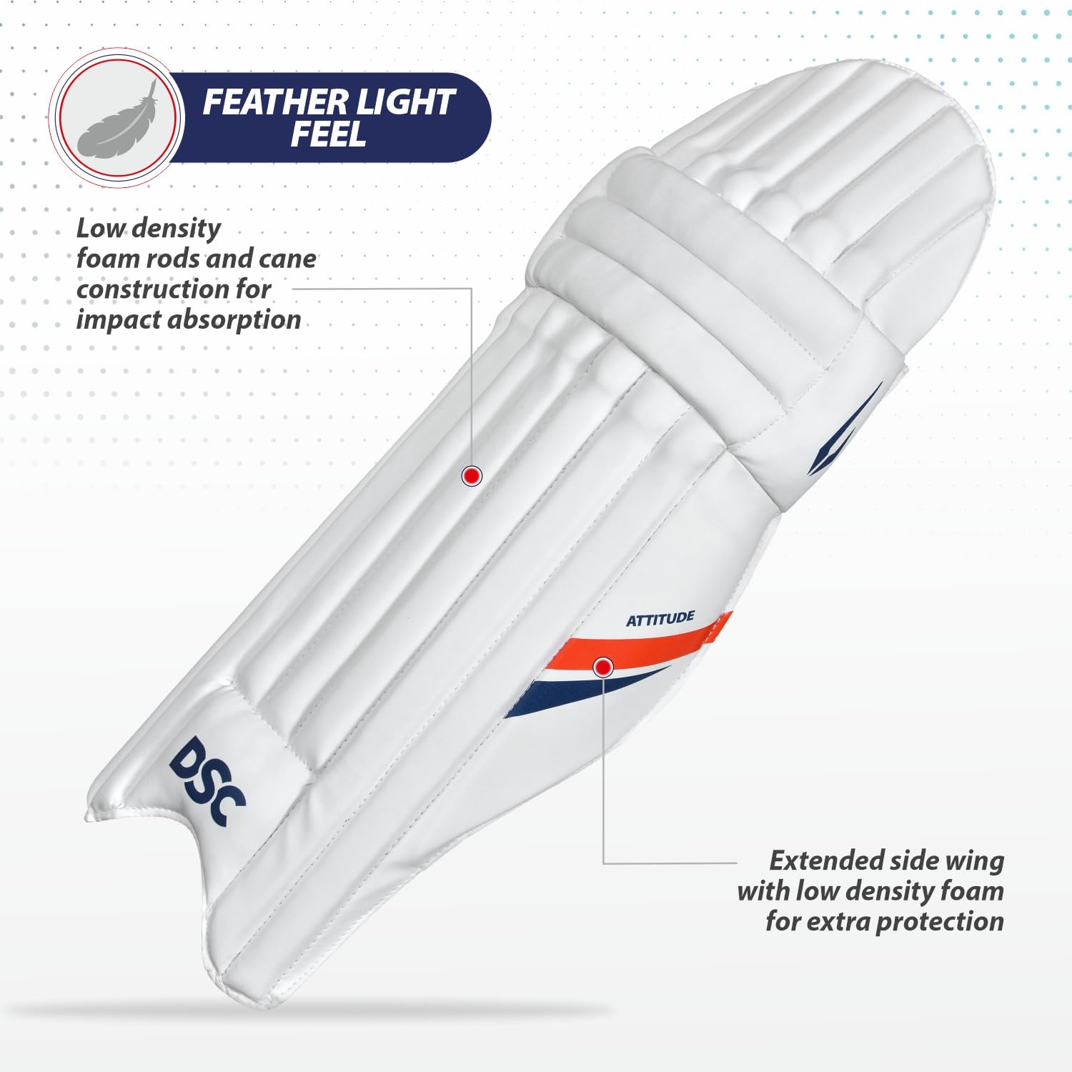 DSC Batting Legguard Intense Player