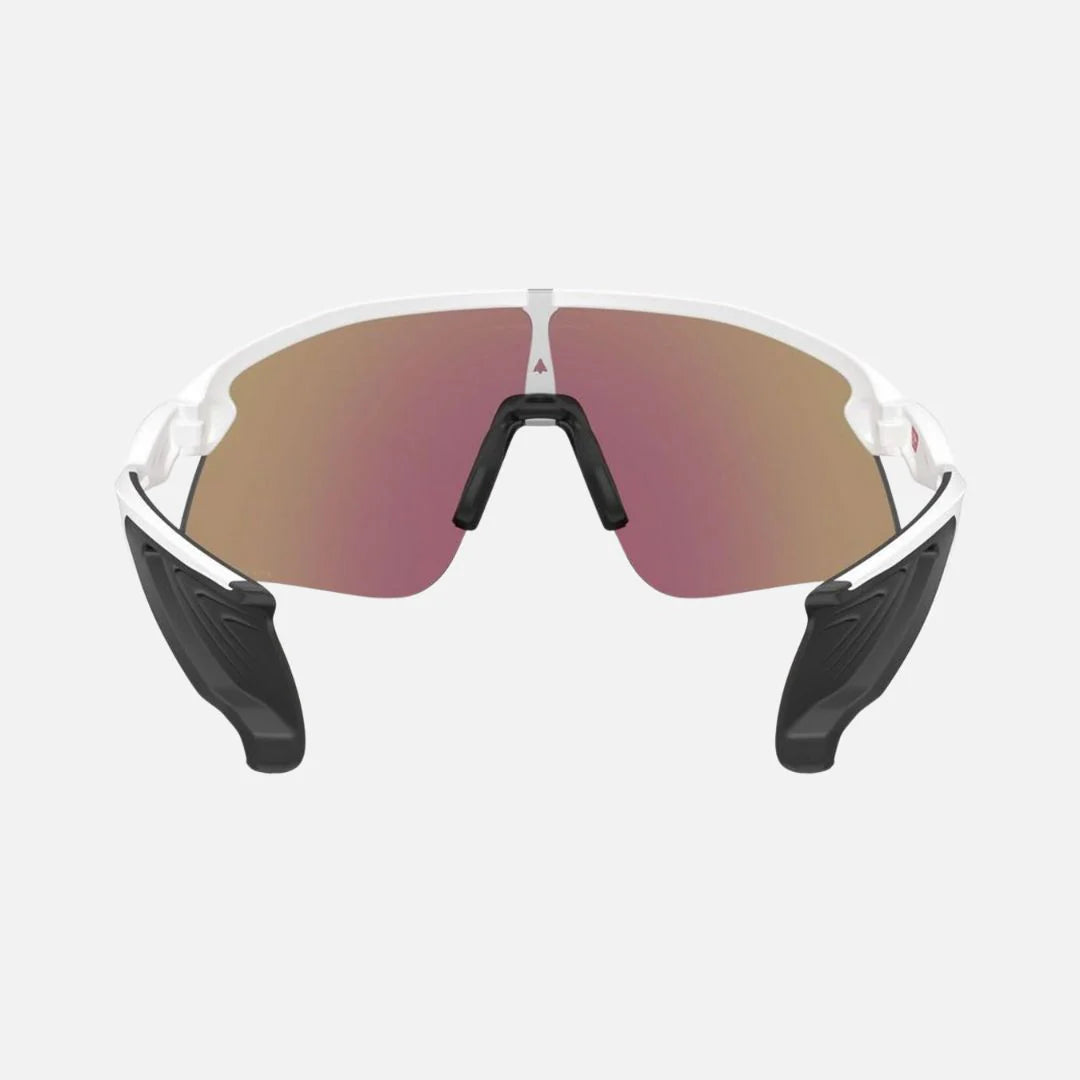Oakley Sports Sunglasses 9518-04 Stunt Devil S Matte White Prizm Sapphire