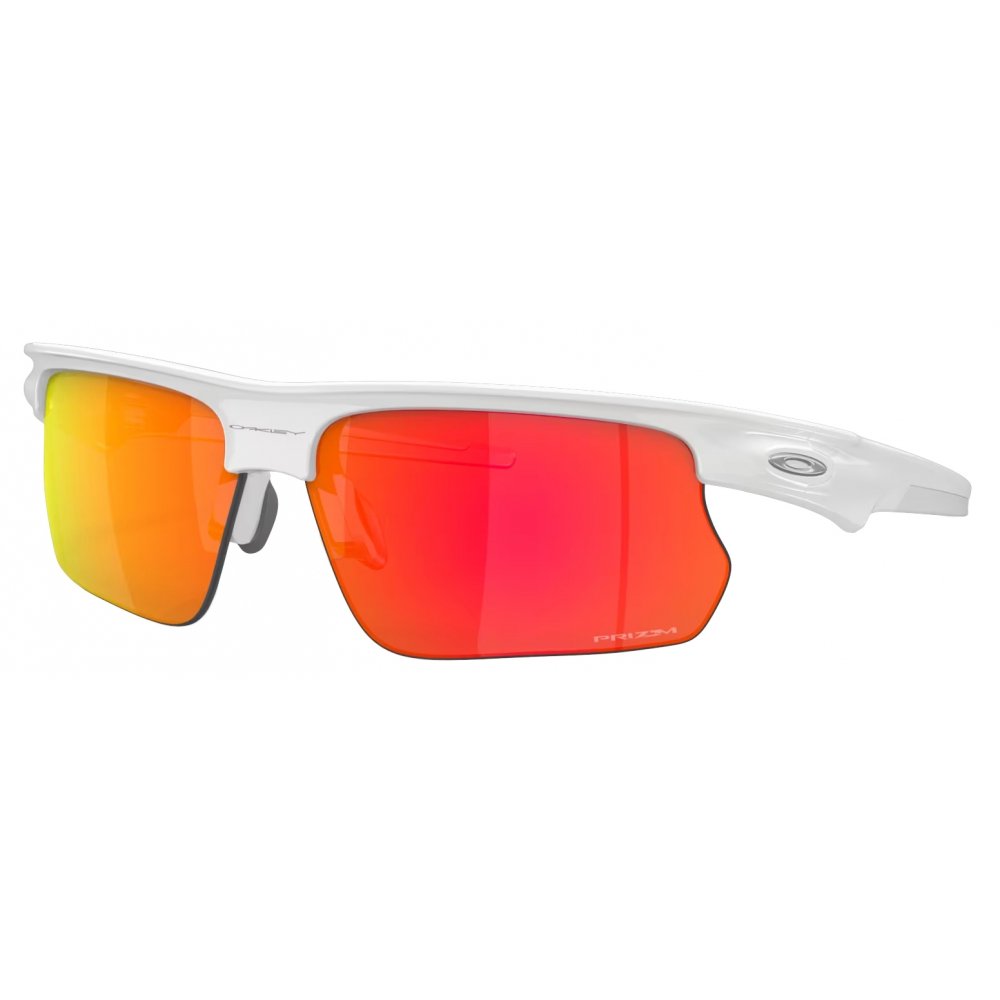 Oakley Sports Sunglasses 9400-03 Bisphaera Polished white Prizm Ruby