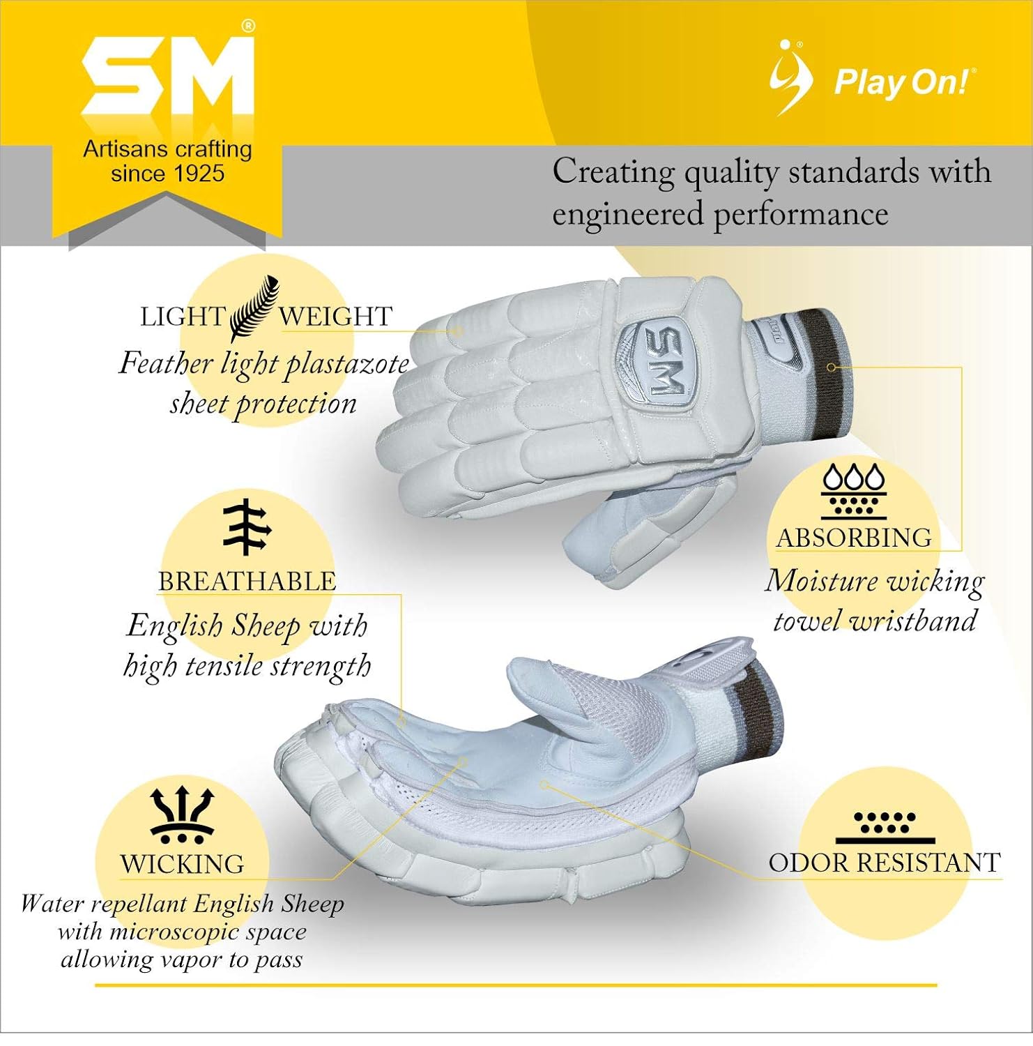 SM Batting Gloves King Of Kings