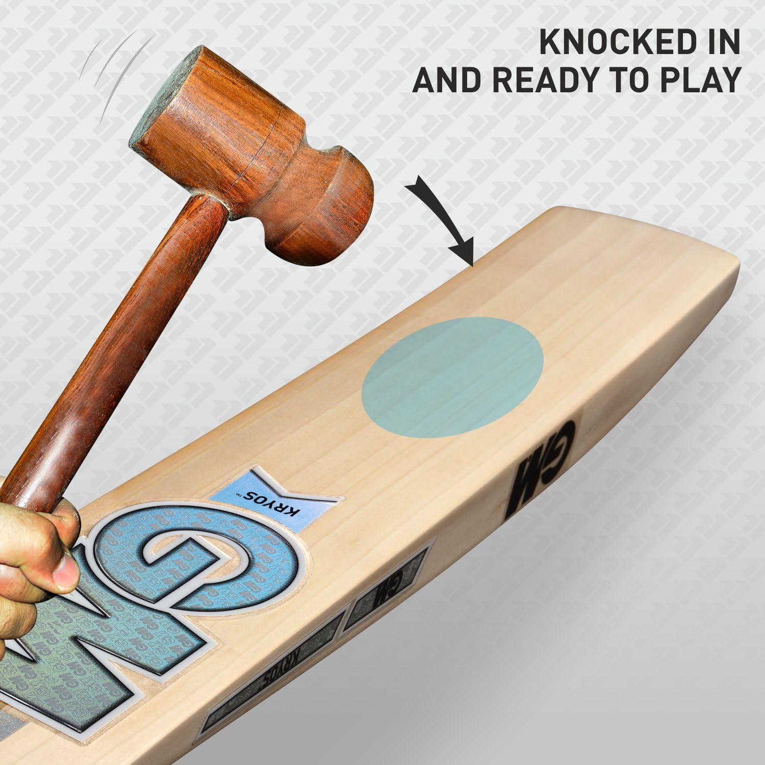GM Cricket Bat Kryos 404