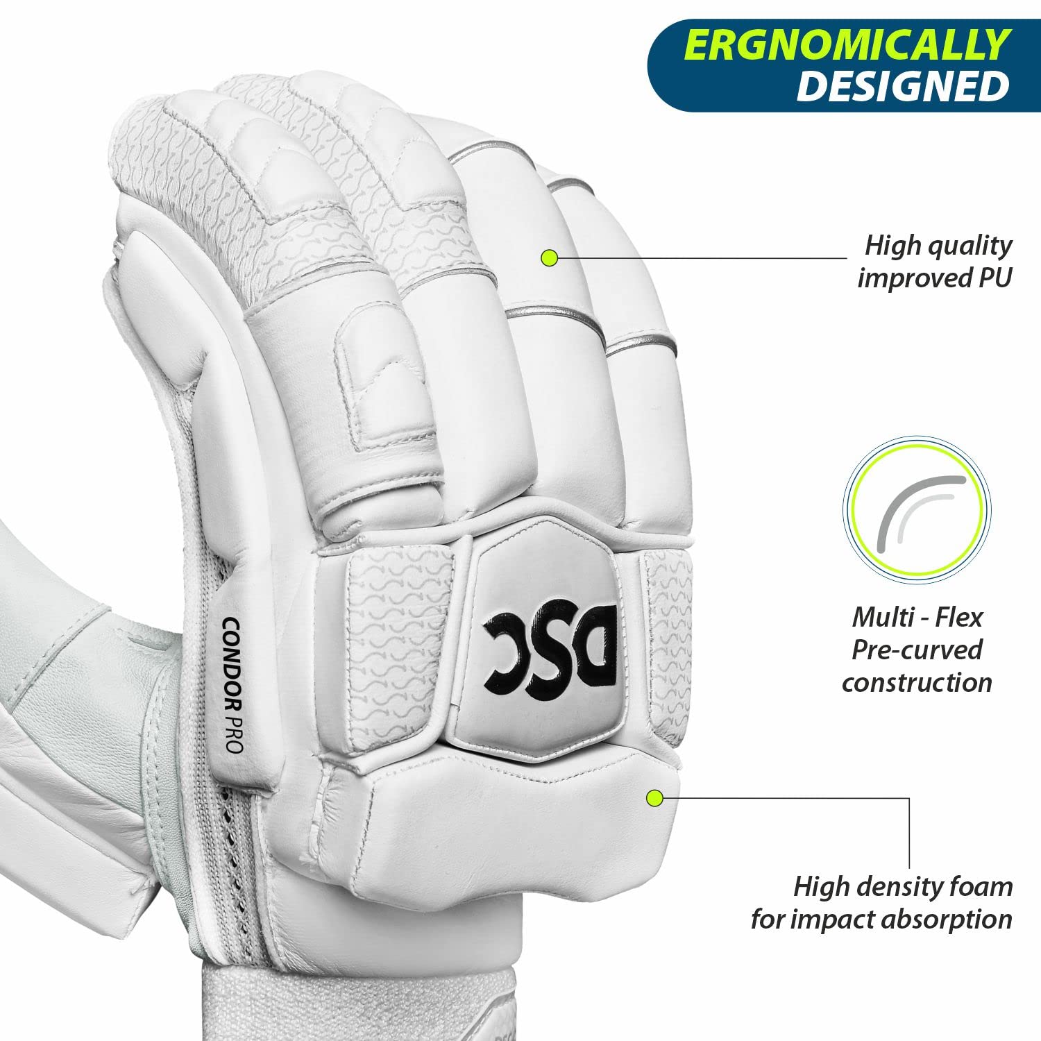 DSC Batting Gloves Condor Pro