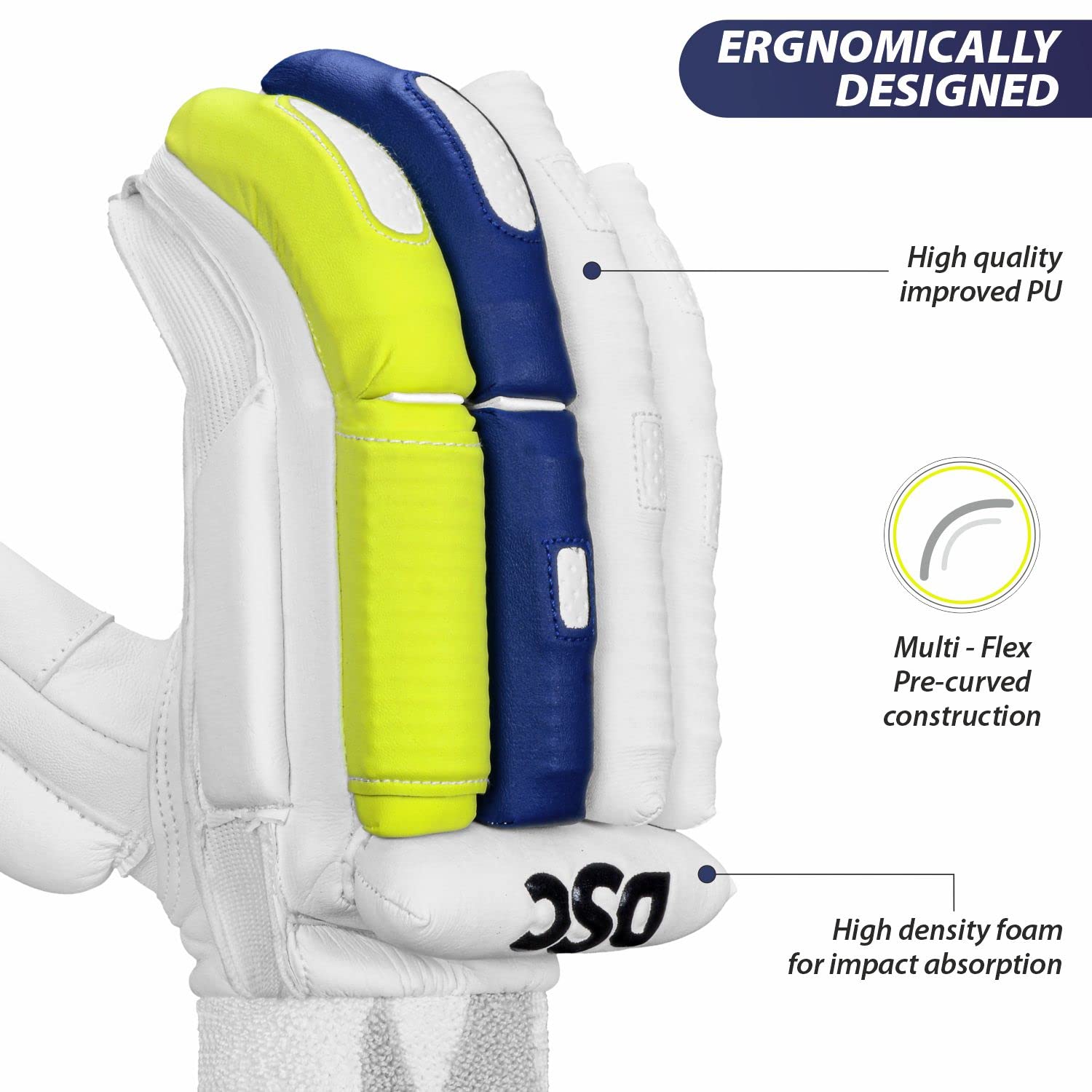 DSC Batting Gloves Condor Surge 2.0
