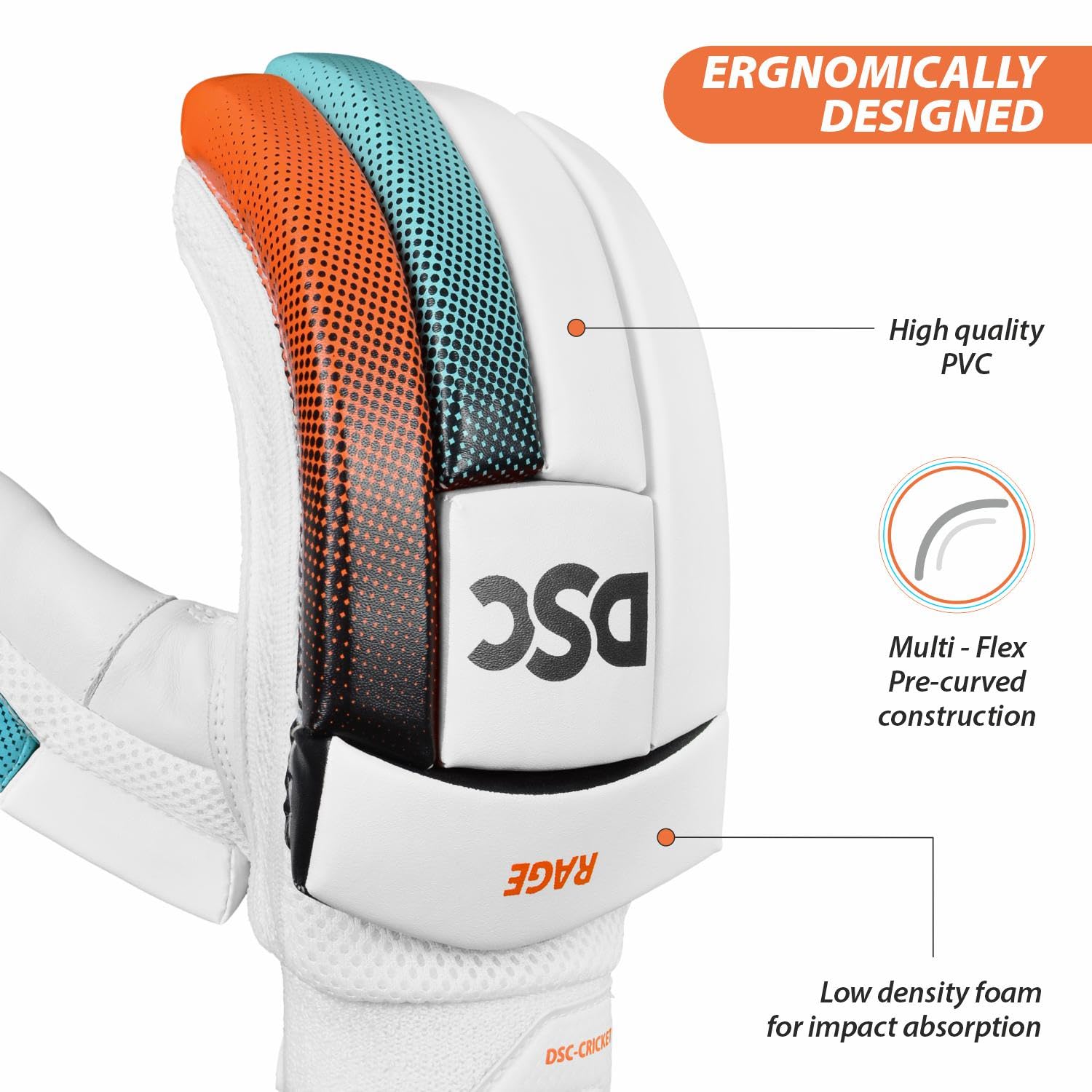 DSC Batting Gloves Intense Range
