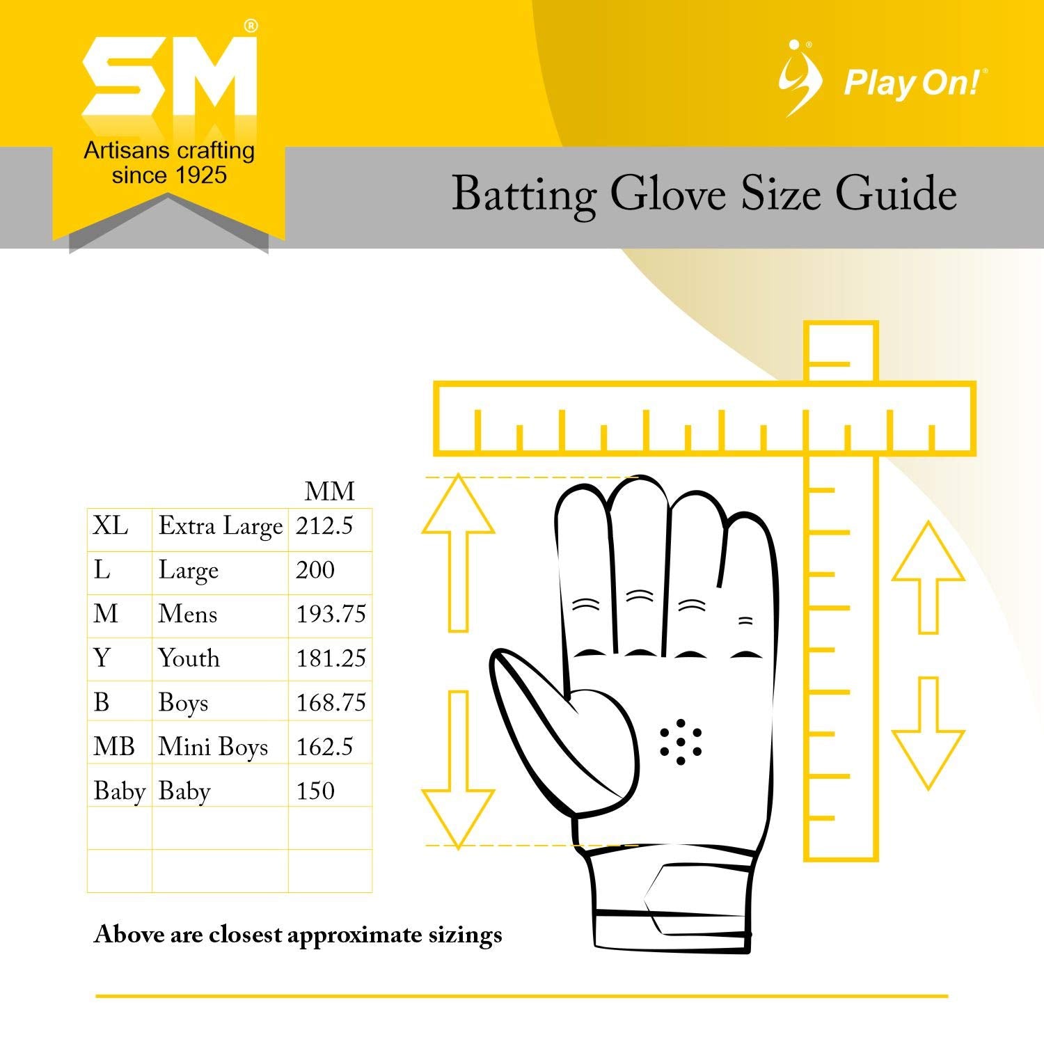 SM Batting Gloves King Of Kings