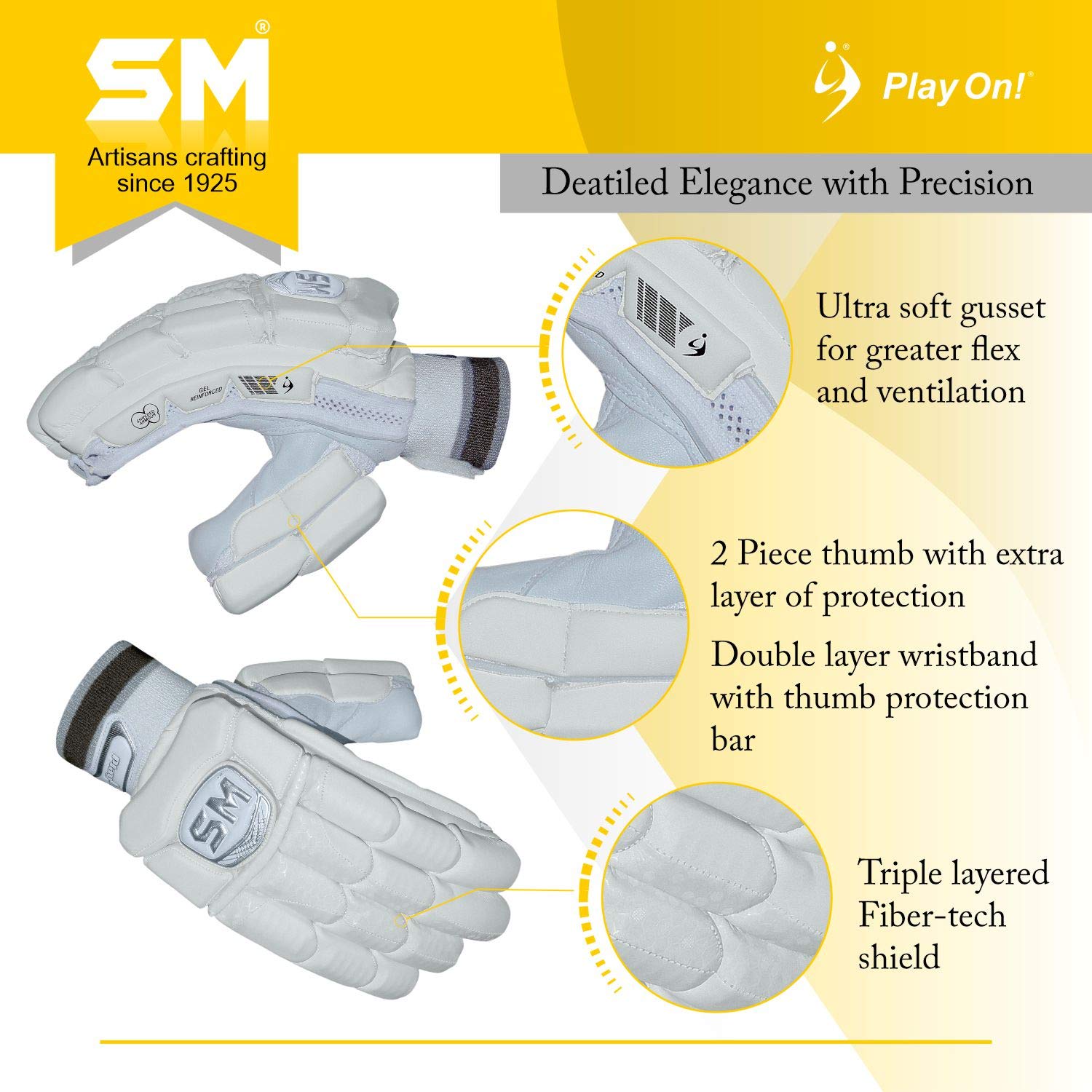 SM Batting Gloves King Of Kings