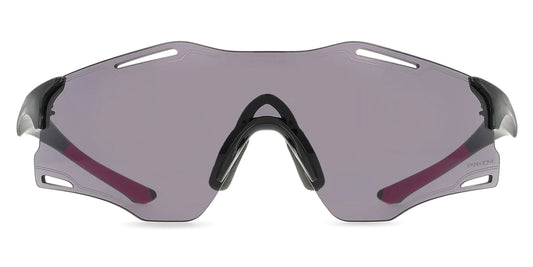Oakley Sports Sunglasses 9512-05 Cybr Zero Polished Carbon Prizm Gray
