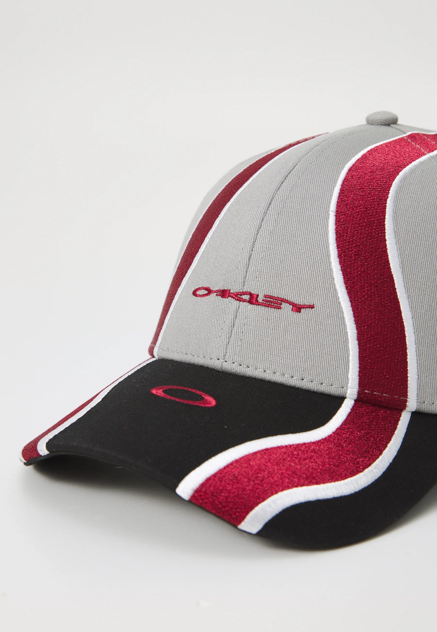 Oakley WAVE UNISEX - Cap - cement/black/iron red