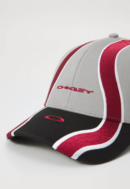 Oakley WAVE UNISEX - Cap - cement/black/iron red