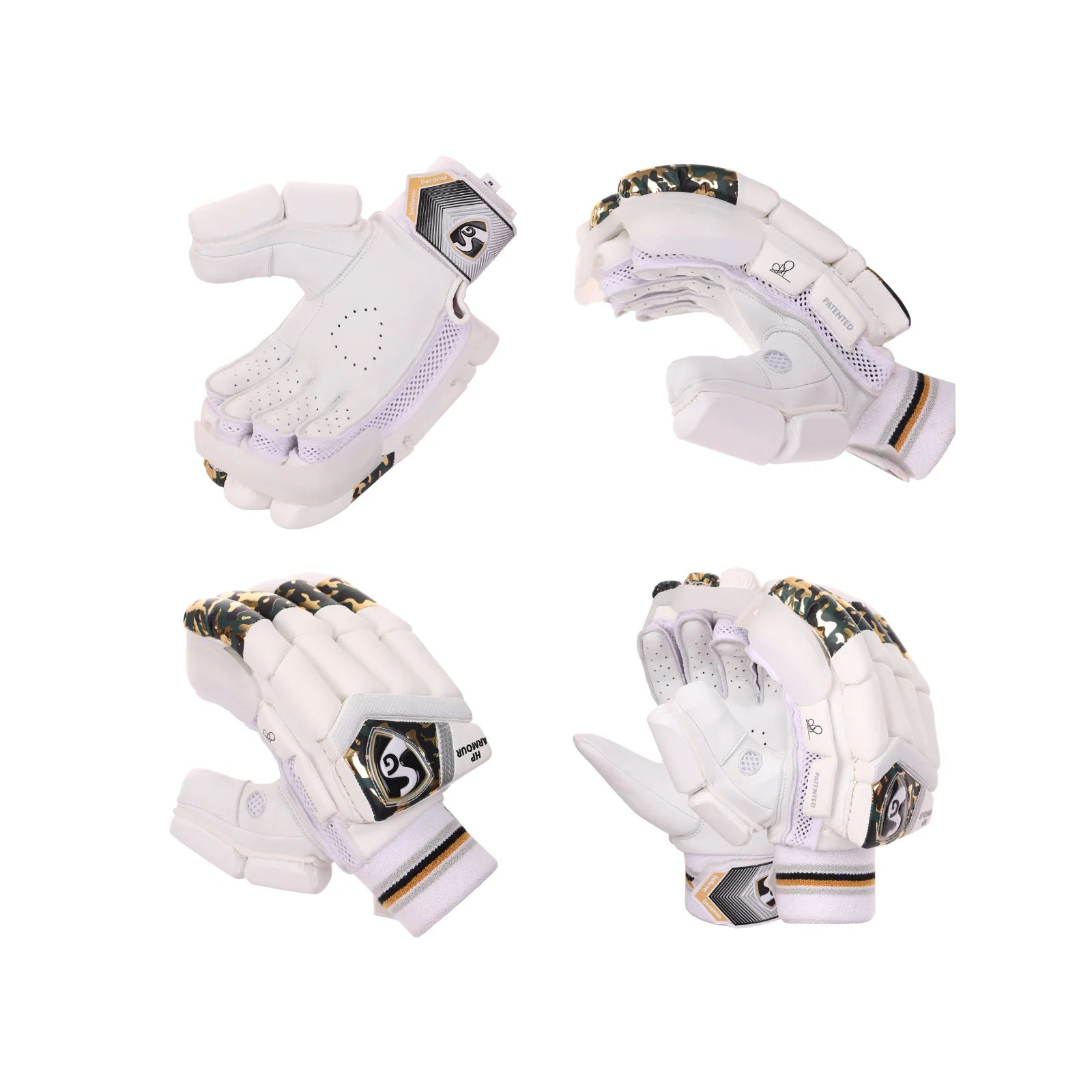 SG Batting Gloves HP Armour