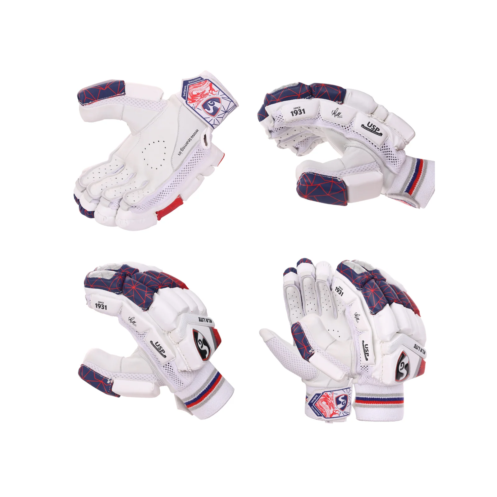 SG Batting Gloves KLR Lite