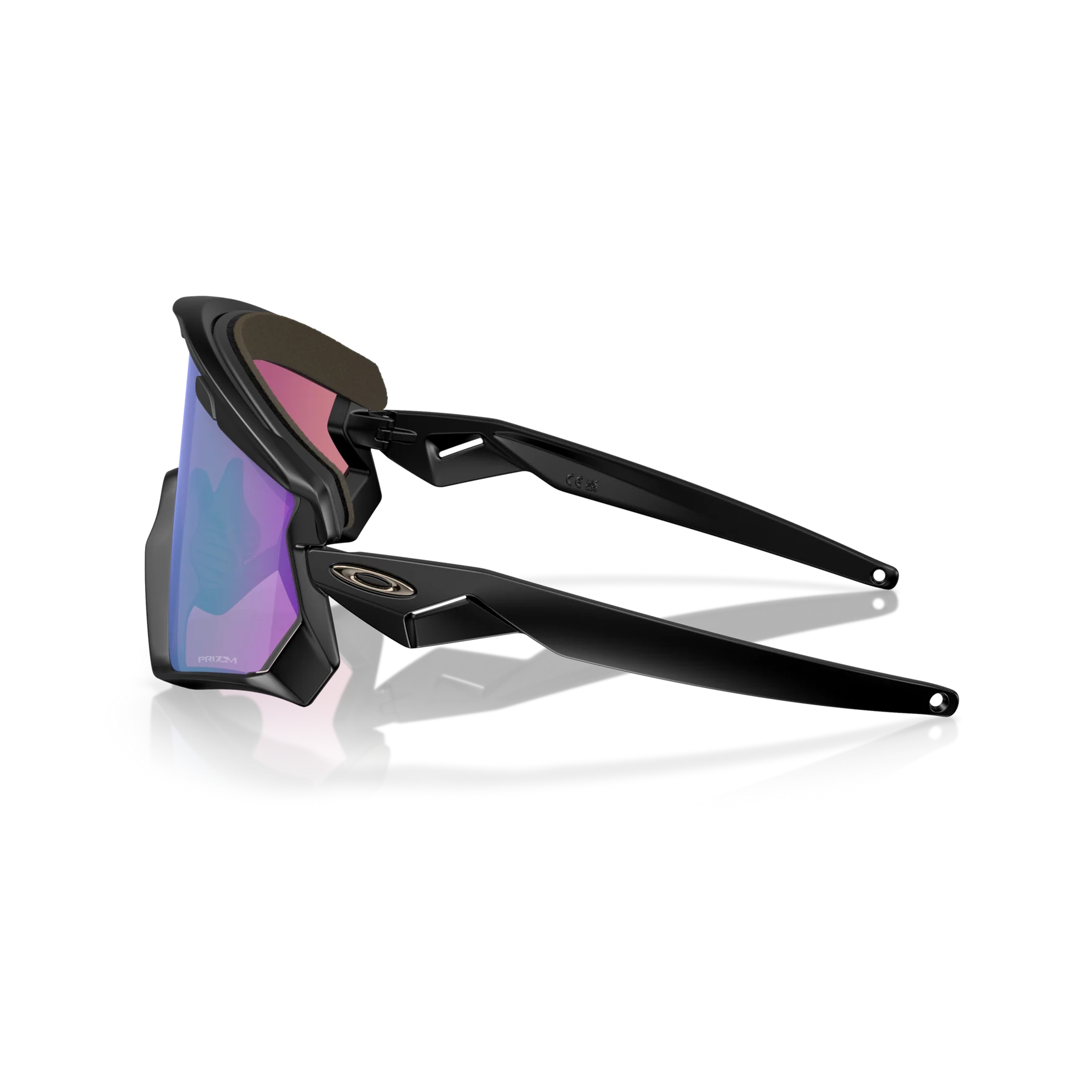 Oakley Sports Sunglasses 9418-28 Wind Jacket Matte Black Prizm Road Jade