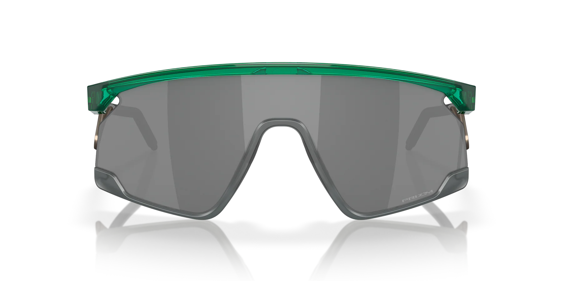 Oakley Sports Sunglasses 9237-05 BXTR Metal Trans Viridian Prizm Black