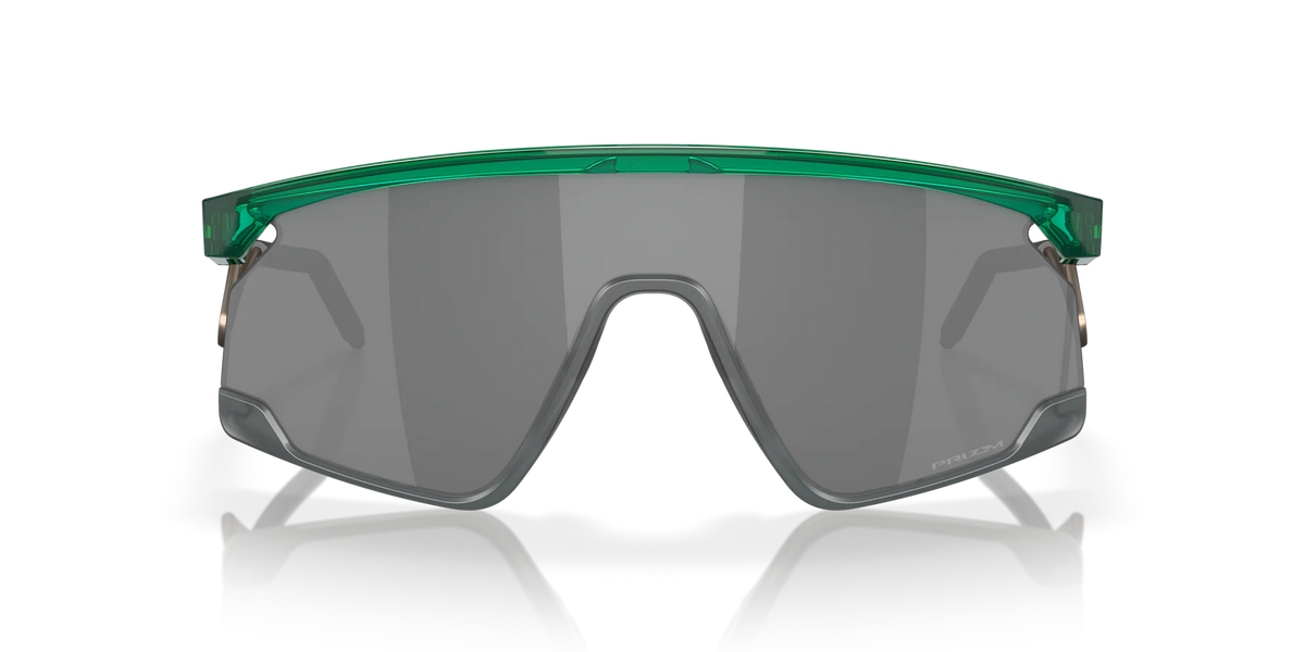 Oakley Sports Sunglasses 9237-05 BXTR Metal Trans Viridian Prizm Black
