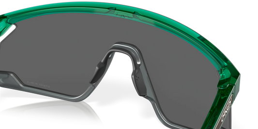 Oakley Sports Sunglasses 9237-05 BXTR Metal Trans Viridian Prizm Black