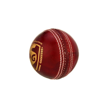 SG Club™ Red Cricket Leather Ball