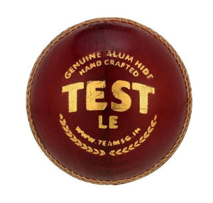 SG Test LE Red Cricket Leather Ball