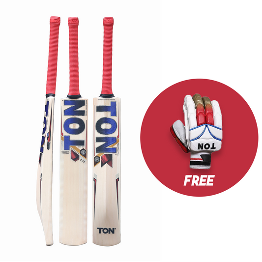 SS TON Reserve Edition English Willow Cricket Bat SH With Free SS Ton Pro 1.0 Gloves