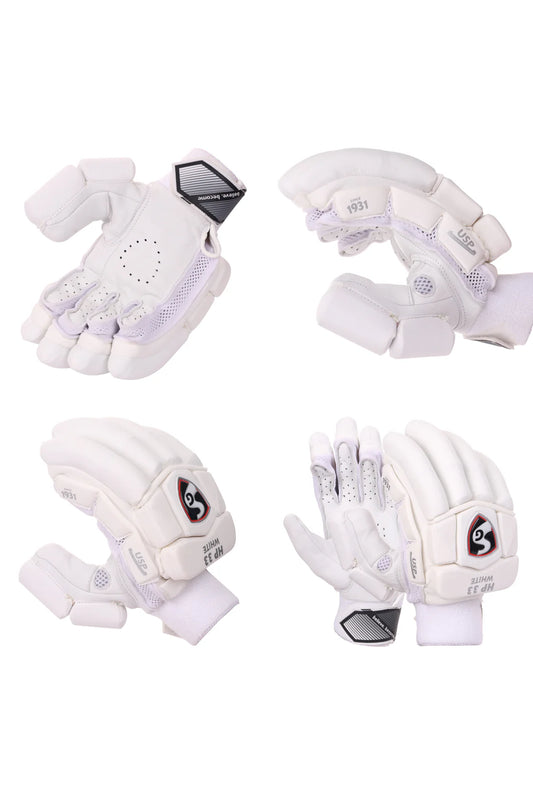 SG Batting Gloves HP 33 White