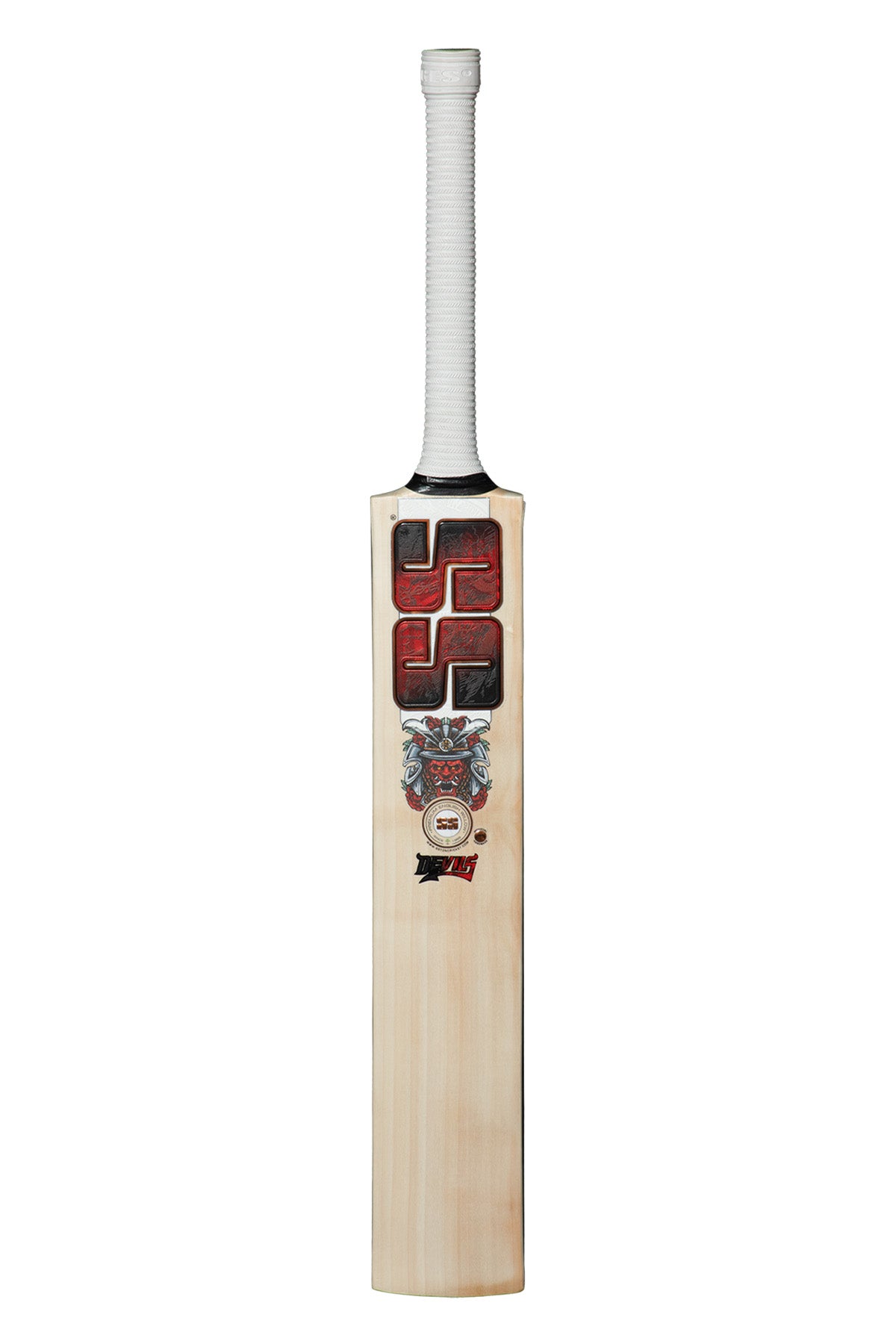 SS Devils bat (Red) English Willow Cricket Bat –SH