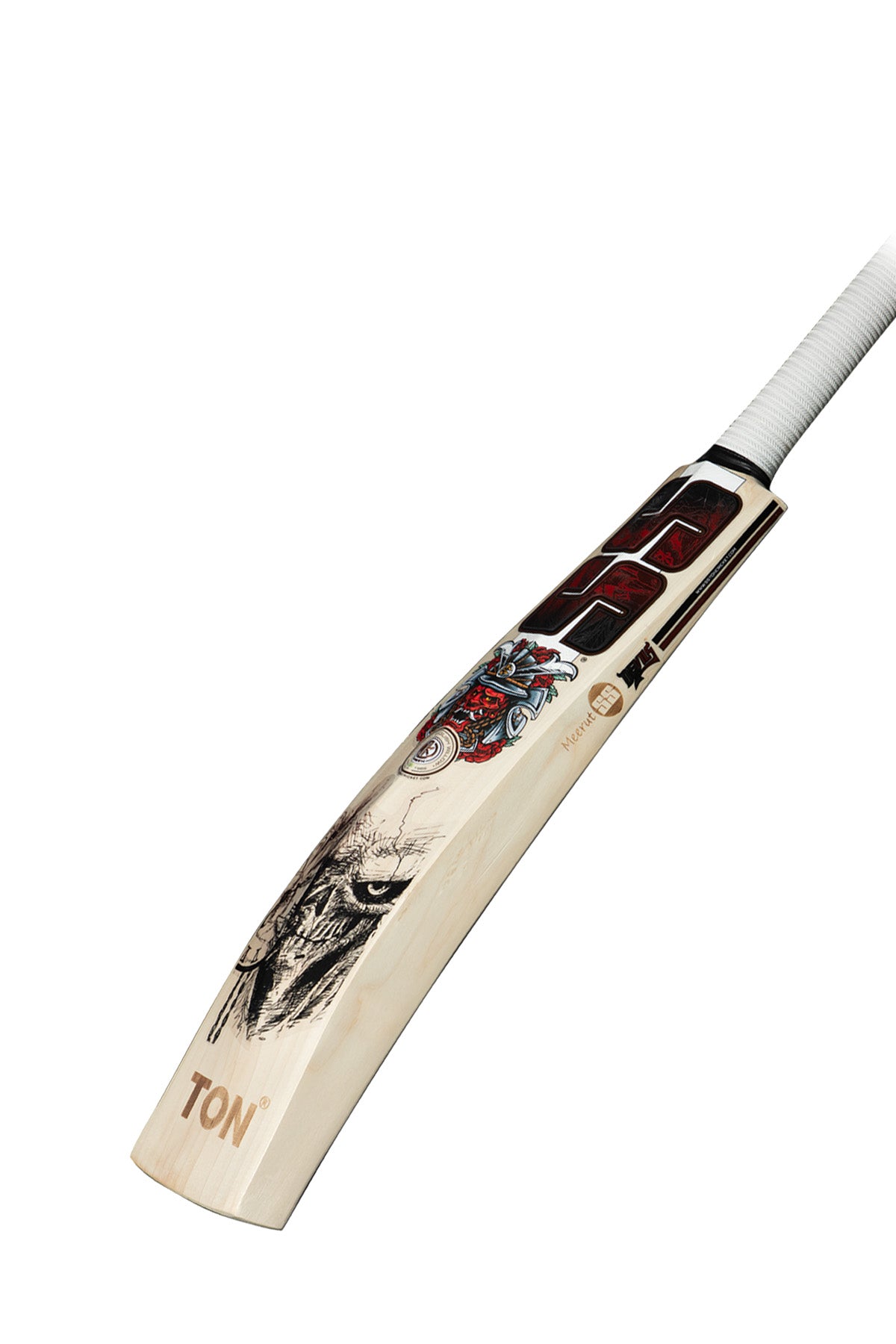 SS Devils bat (Red) English Willow Cricket Bat –SH