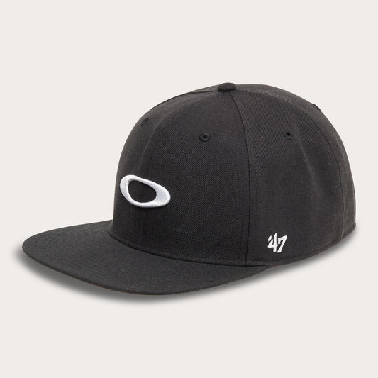 47 Oakley B1B Ellipse Hat Blackout/White