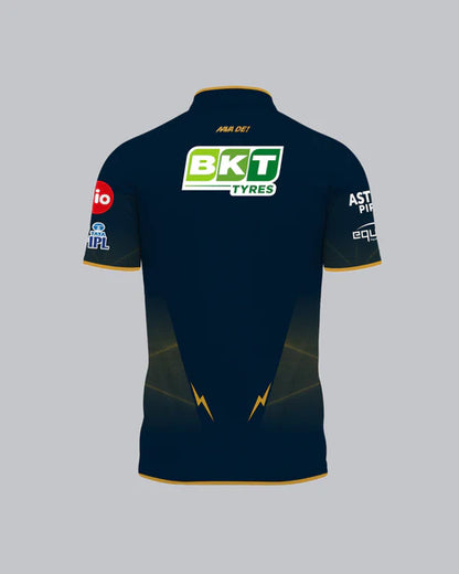 GUJARAT TITANS OFFICIAL MATCH EDITION HALF SLEEVE JERSEY -IPL 2026